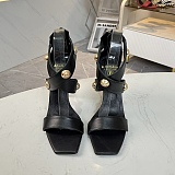 SUPER WHOLESALE | Balmain Heels in Black (10.5cmh Heels)