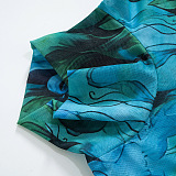SUPER WHOLESALE | Tie Dye Side Split Mini Dress