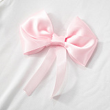 SUPER WHOLESALE | Pink Bow Decor Pants Set