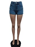 SUPER WHOLESALE | Patchwork Denim Shorts