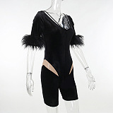 SUPER WHOLESALE | Strapless Over Length Sleeve Dress