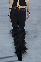 Knee Height Feather Boot