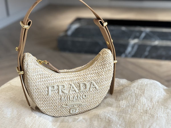 SUPER WHOLESALE | Prad a Natural Crochet Shoulder Bag