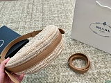 SUPER WHOLESALE | Prad a Natural Crochet Shoulder Bag