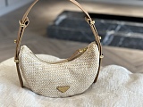 SUPER WHOLESALE | Prad a Natural Crochet Shoulder Bag