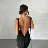 SUPER WHOLESALE | Strip Maxi Long Dress