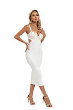 SUPER WHOLESALE | Shelll Maxi Long Dress with Pearls in White