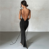 SUPER WHOLESALE | Strip Maxi Long Dress