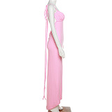 SUPER WHOLESALE | Strip Maxi Long Dress
