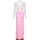 SUPER WHOLESALE | Strip Maxi Long Dress
