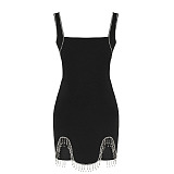 SUPER WHOLESALE | Tanks Dress with Fringes