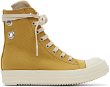 SUPER WHOLESALE | High Top Lace Up Sneaker in Yellow