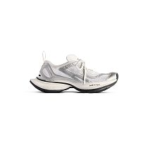 SUPER WHOLESALE | WOMEN'S CIRCUIT SNEAKER IN WHITE/SILVER