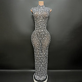 SUPER WHOLESALE | Off-shoulder Floor-length Party Dress