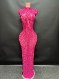 SUPER WHOLESALE | Off-shoulder Floor-length Party Dress