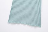 SUPER WHOLESALE | Bodycon Halter Knitted Long Dress