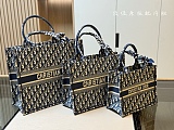 SUPER WHOLESALE | Dior Book Tote Bag(Top Quality) in Blue Monogram