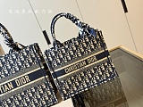 SUPER WHOLESALE | Dior Book Tote Bag(Top Quality) in Blue Monogram