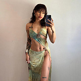SUPER WHOLESALE | Asymmetric Cut Dress