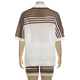 SUPER WHOLESALE | Two Tones Shorts Set