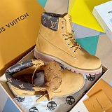 SUPER WHOLESALE | LV x Timberland Unisex Monogram Boots