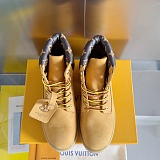 SUPER WHOLESALE | LV x Timberland Unisex Monogram Boots