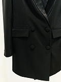 SUPER WHOLESALE |  Blazer Top Decorated with Diamonds