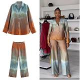 SUPER WHOLESALE |Oversize Tie Dye Shirt & Pants Set