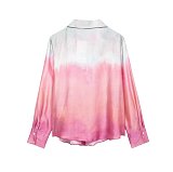 SUPER WHOLESALE |Oversize Tie Dye Shirt & Pants Set in Pink