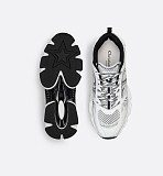 SUPER WHOLESALE |  Dior Chrono Sneaker White and Black Leather-Effect Panels