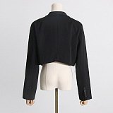 SUPER WHOLESALE | Beaded Bows Blazer with Skirt Bottom