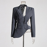 SUPER WHOLESALE | Hollow-out Blazer