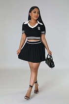 SUPER WHOLESALE | Pleated Skirt with Crop Top