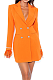 SUPER WHOLESALE | Blazer Dress with Feather Cuffs