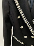 SUPER WHOLESALE | Rhinestone  Blazer Set