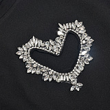 SUPER WHOLESALE | Rhinestone Beaded T-shirt