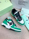 Off White- “Out of office” Sneaker in Green