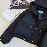 SUPER WHOLESALE| Prad a  Re-Nylon Down Coat