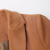 SUPER WHOLESALE|  Hollow-out Long Coat
