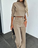 SUPER WHOLESALE| Flare Bottom Pants Set