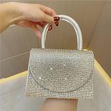 SUPER WHOLESALE|  Front Rhinestone-embellished Evening Bag