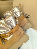 UG G Padded Snow Boots in Partial Silver