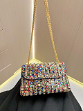 SUPER WHOLESALE|  Rhinestone-embellished Evening Bag