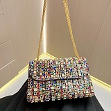 SUPER WHOLESALE|  Rhinestone-embellished Evening Bag