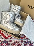 UG G Padded Snow Boots in Entire Silver