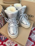 UG G Padded Snow Boots in Entire Silver