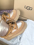 UG G Padded Snow Boots in Partial Silver