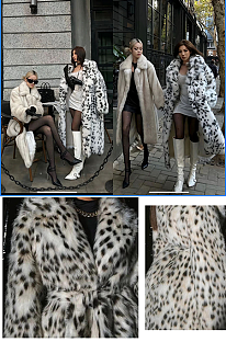 SUPER WHOLESALE| Imitation Fox Fur Coat