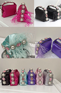 SUPER WHOLESALE|  Pearl and Fringe Purse