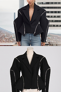 SUPER WHOLESALE| Assembled Oversize Jacket Top